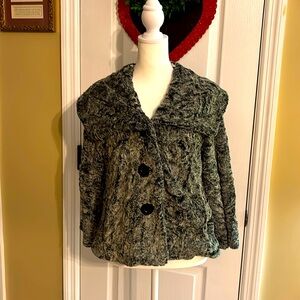 Cabi Fax fur short coat